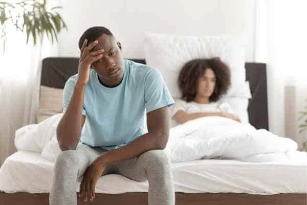Man upset about ED symptoms Poole