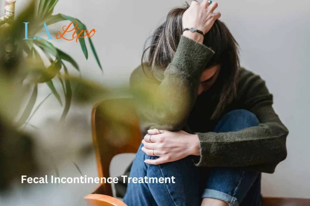 woman worried about fecal incontinence diet Poole