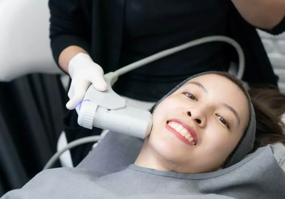 HIFU treatment Poole in progress