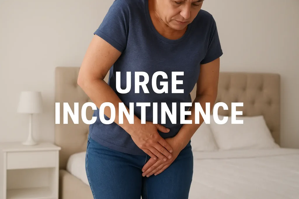 how to manage urge incontinence Poole symptoms