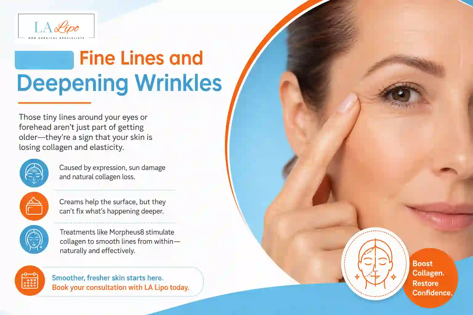 Sign #2: Fine Lines and Deepening Wrinkles Poole